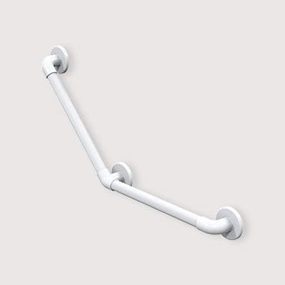 Bathroom grab bar - 01915 series - AKW Medicare - wall-mounted / angled