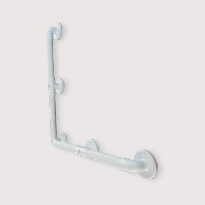Bathroom grab bar - 01925 series - AKW Medicare - wall-mounted / angled