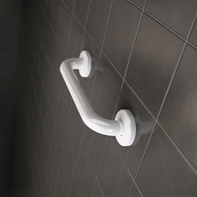 Bathroom grab bar - 01240WH - AKW Medicare - stainless steel