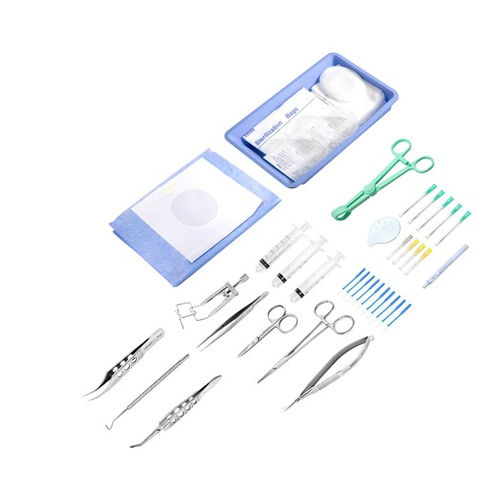 Cataract surgery instrument kit SMARTPAX™ Smartdata Medical sterile / singleuse