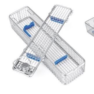 Instrument sterilization basket - Asel Medikal - for endoscopes / stainless steel / wire