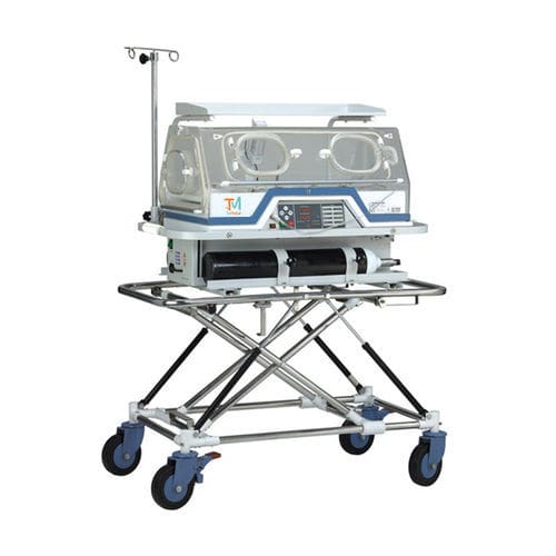 Neonatal transport incubator - Tali Medical - on casters