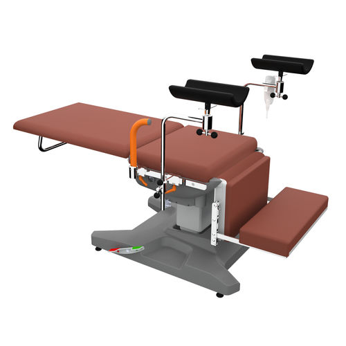 General examination chair - 6000 Series - HNT Medical - proctology / manual / with adjustable backrest