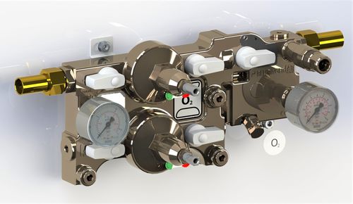 O2 pressure regulator - HG160 Series - BEHRINGER - air / CO2 / N2O