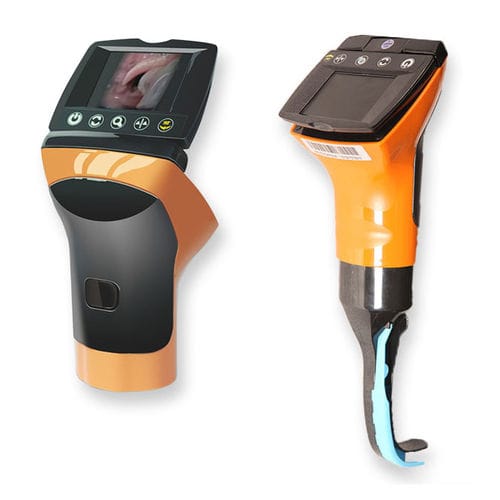 Video laryngoscope with blade - TL-100V - Shenzhen Tianlang Medical Equipment - with integrated video monitor