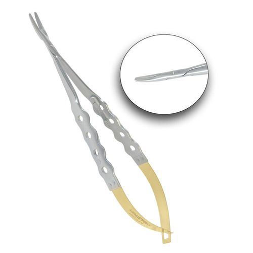 Dental surgery needle holder - LDTC15-512 - Lenox Instrumentation - Castroviejo / tungsten carbide