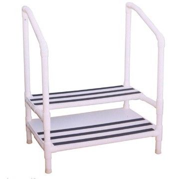 2-step step stool - MRI-MBD-70  - Phillips Safety Products - with handrail / non-magnetic