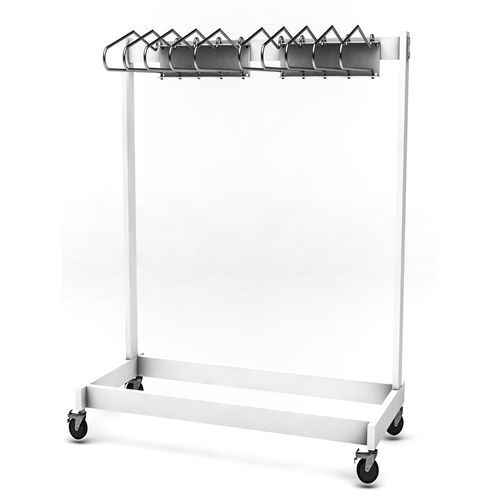 Mobile X-ray apron rack - RAR-MSA10  - Phillips Safety Products