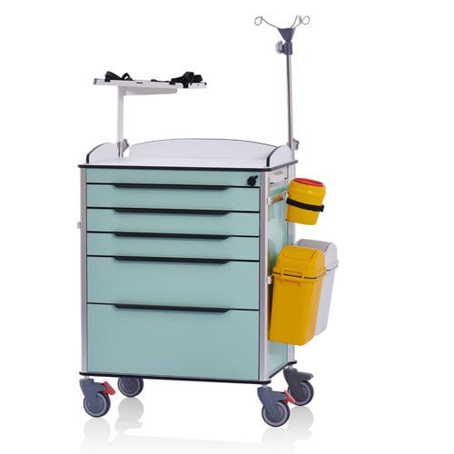 Medical trolley - W3610 - Sichuan Yufeng Medical Equipment Co., Ltd. - emergency / hospital / transport