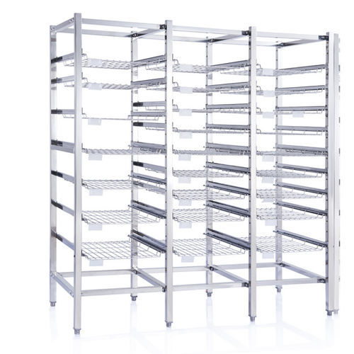 Modular shelving unit - P3905 - Sichuan Yufeng Medical Equipment Co., Ltd. - stainless steel