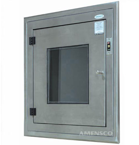 Cleanroom pass box - PB24Ele  - AMENSCO MEDICAL TECHNOLOGIES - wall-mounted