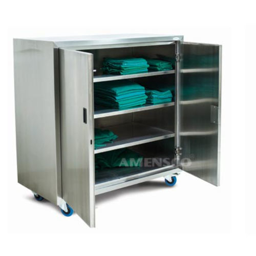 Medical trolley - AMENSCO MEDICAL TECHNOLOGIES - for general purposes / multi-function / stainless steel