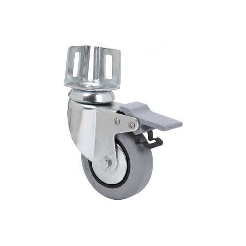 Rubber wheel - PGI 1-0388 - Alex Ruedas - swiveling / with brake