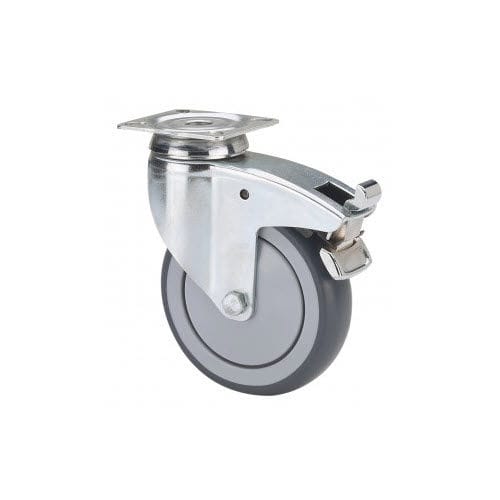 Stretcher wheel - 300 TW0063 - Alex Ruedas - for hospital bed / with brake / rubber
