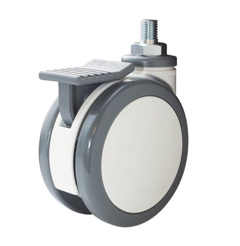 Swiveling wheel - TwinTech Ultimate - Revvo Casters - for hospital bed / for medical trolleys / for stretcher