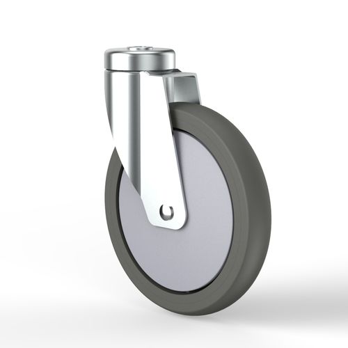 Stretcher wheel - 8TPEPB2GB - TKS Casters - swiveling
