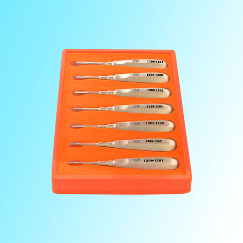 Straight dental root elevator - 1209-1300A - New Surgical Instruments Co. - Bein