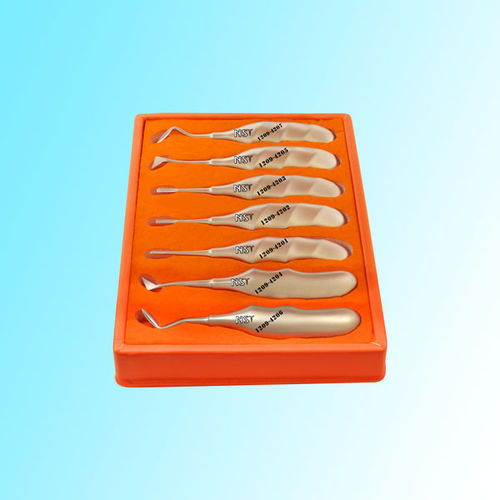 Curved dental root elevator - 1213-4300 - New Surgical Instruments Co. - Flohr / Cryer