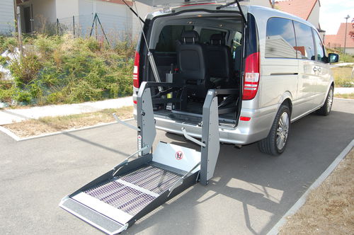 Wheelchair lifting platform - BBO 125.80 - Mariani Lift System - vehicle-mounted