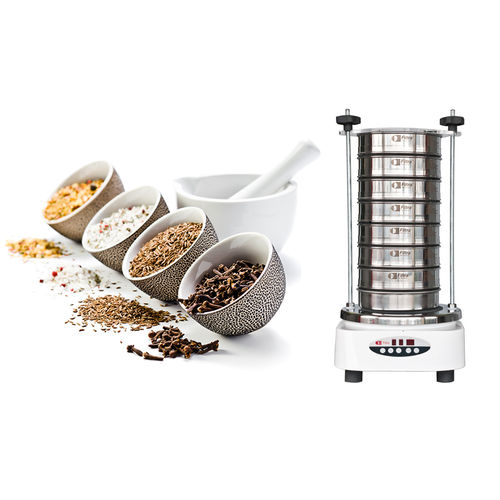 Electromagnetic sieve shaker - IRIS FTS-0200 - FILTRA VIBRACION - 3D / benchtop / compact