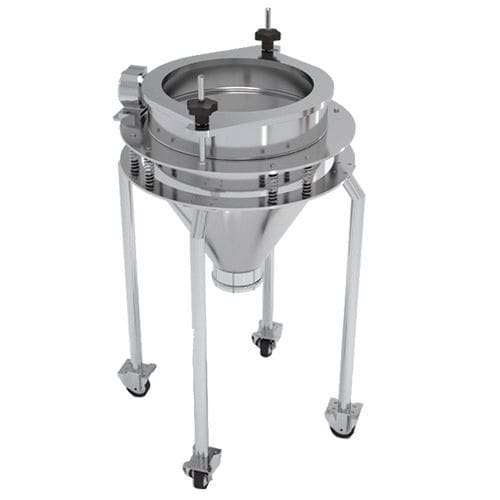 Vibrating sieve shaker - AIRMATIC - FILTRA VIBRACION - on casters / sample preparation / analog