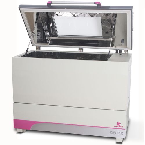 Forced convection laboratory incubator - ZWY-111C - Labwit Scientific - for biology / horizontal / shaking