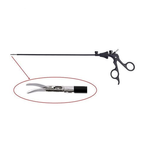 Laparoscopic scissors - Zhejiang Geyi Medical Instrument - for humans / curved