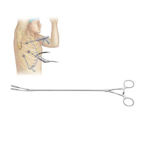 Surgery forceps - 813.635.01m - Zhejiang Geyi Medical Instrument - thoracoscopy / clamp / DeBakey