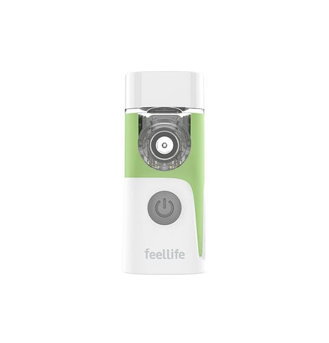 Vibrating mesh nebulizer - Aerogo - Feellife Health - for general purposes / hand-held / with mask