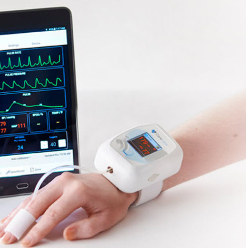 Wearable patient monitor - CARETAKER - Caretaker Medical - heart rate / NIBP / clinical