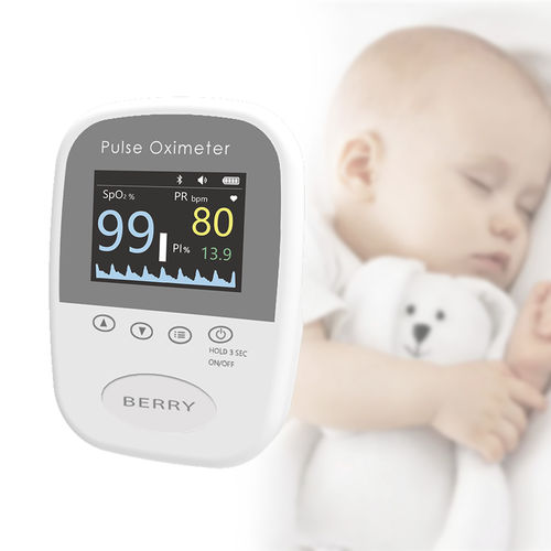 Hand-held pulse oximeter - BM1000A   - Shanghai Berry Electronic Tech Co.,Ltd - medical / home care / battery-powered