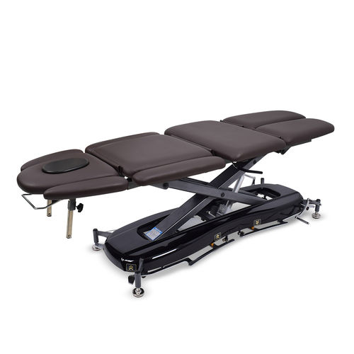 Physiotherapy examination table - M4 series - Young Il M - hydraulic / height-adjustable / on casters