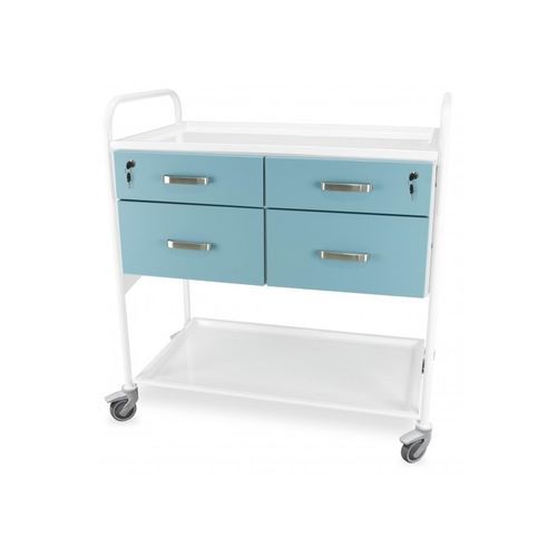 Hospital cart -  JUVW4 - Juventas - equipment / transport / 4-drawer