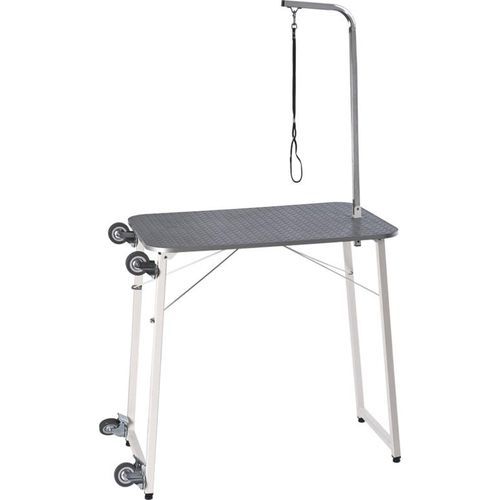 Lifting grooming table - JP-03e - EVG - EdenVetGroom - manual / foldable