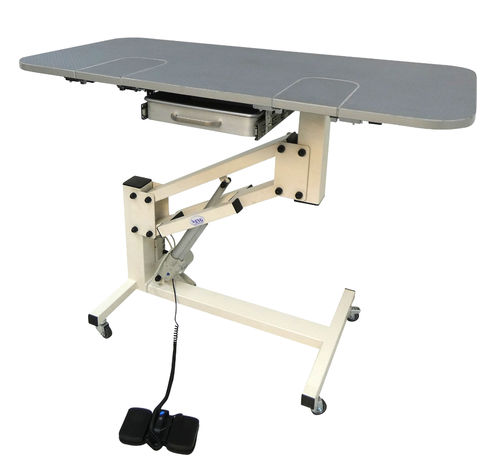 Veterinary examination table - VEU-02e - EVG - EdenVetGroom - electric / height-adjustable / on casters