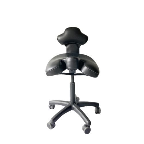 Stool with backrest - ERGOMOVING - doctor's office / dental / for surgeons