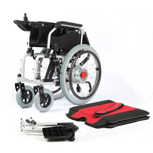 Electric wheelchair - 1008 - Jianlian Homecare Products - outdoor / folding / with legrest