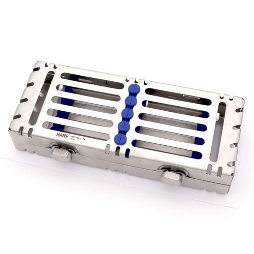 Dental instrument sterilization cassette - IMDIN5 - HARFINS Instruments - stainless steel