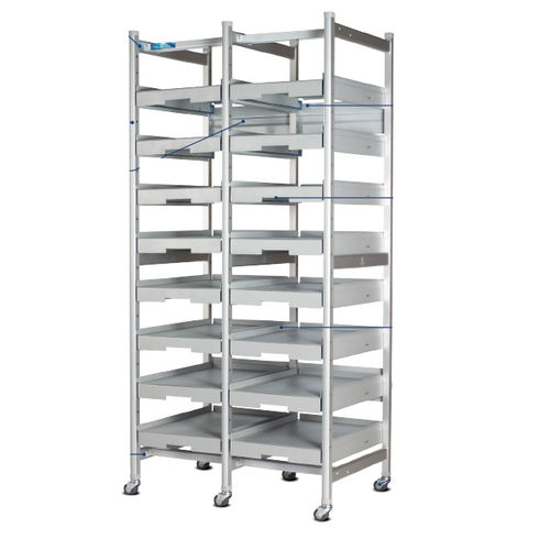 Instrument cabinet - Modu-Max CTS - DSI  - hospital / with shelf / on casters