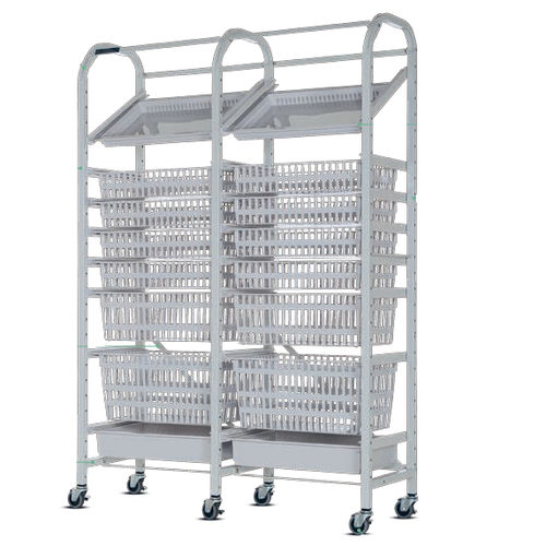 Hospital cabinet - Modu-Stor - DSI  - with shelf / on casters / modular