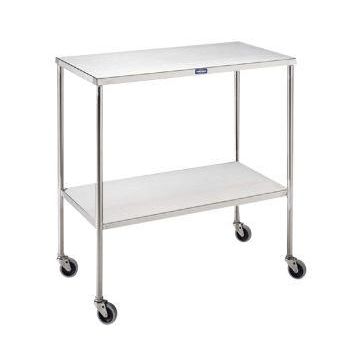 Rectangular table - SG-82-SS - DSI  - square / with drawers / stainless steel