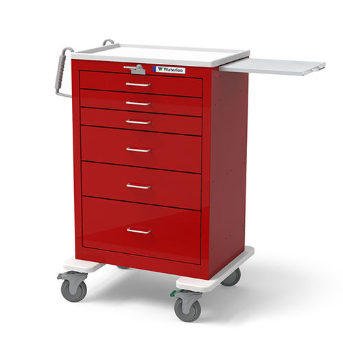 Emergency trolley - DSI  - medical / for general purposes / plastic