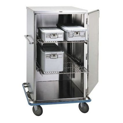 Medical device cart - CDS Series - DSI  - storage / stainless steel / with tray