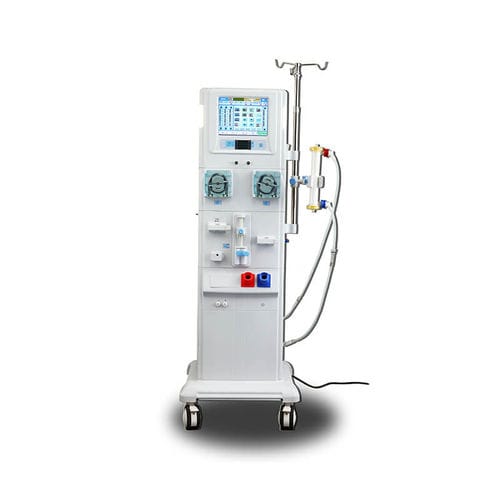 Hemodialysis machine with hemodiafiltration - AG-2028A  - Jiangsu Aegean Technology - mobile / with touchscreen / portable