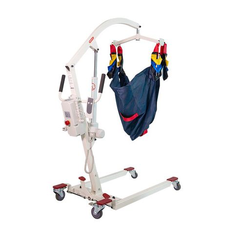 Electric patient lift - AG-ESL01B - Jiangsu Aegean Technology - on casters / lifting