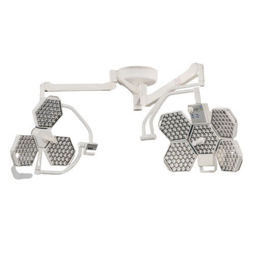 Ceiling-mounted surgical light - AG-LT014B  - Jiangsu Aegean Technology - LED / 2-arm / 96