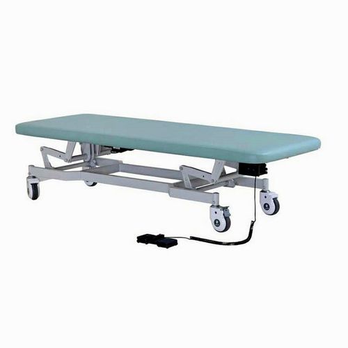 Electric examination table - AG-ECC03 - Jiangsu Aegean Technology - height-adjustable / on casters / 1 section