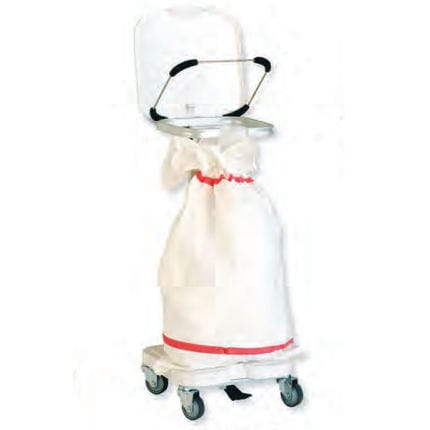 Cleaning linen trolley - AISY-BAG 1 - WEPPES Solutions - laundry / 1-bag