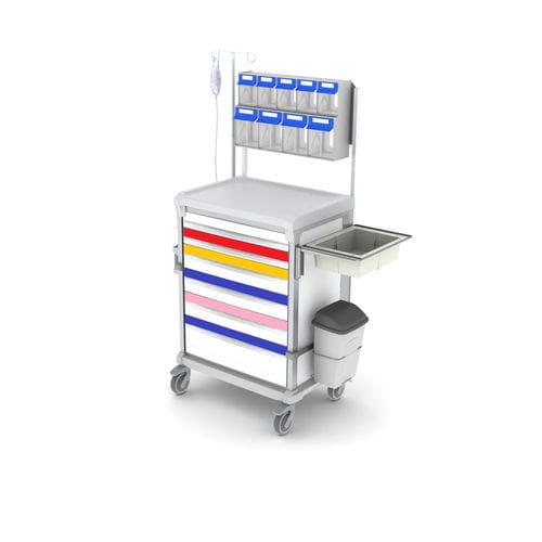 Anesthesia trolley - WEECART - WEPPES Solutions - intensive care / for operating rooms / for veterinary clinics