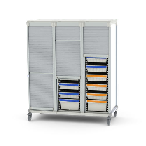 Transfer cabinet - WEECART - WEPPES Solutions - for instruments / for medicine / for laboratory material